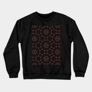 Black and White Negative Space Flowers - WelshDesignsTP002 Crewneck Sweatshirt